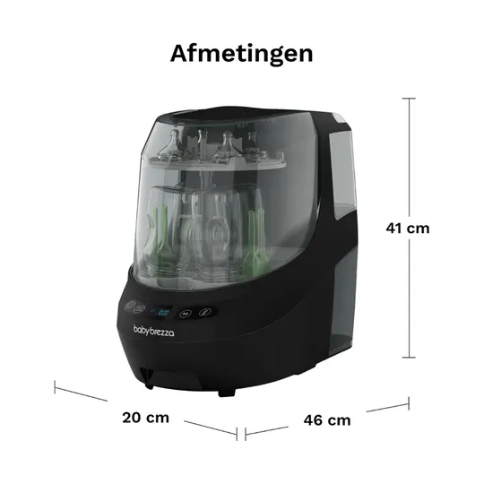 Baby Brezza Flaschenreiniger – Bottle Washer Pro – All Black