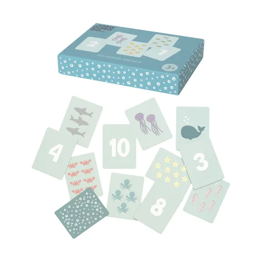 Jabadabado Zahlen-Memo – Meer