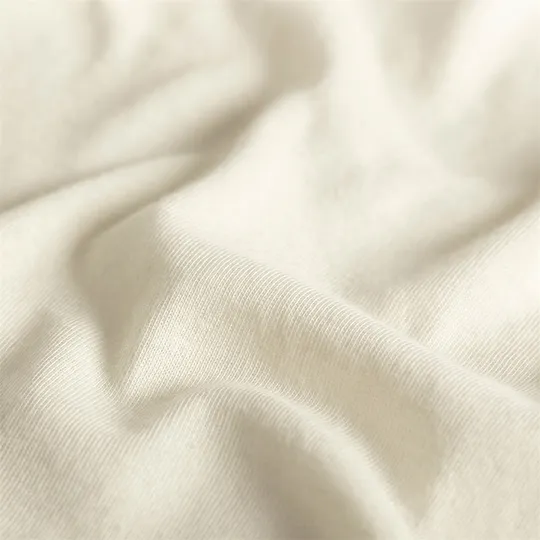 Cinderella Double Jersey Spannbettlaken - 80/90x210/220 & 100x200 cm - Ivory
