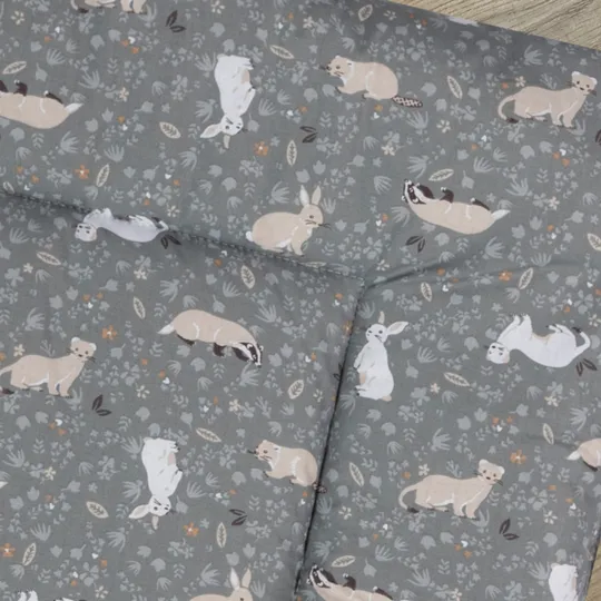 Bink Bedding Bunny Laufstallteppich - 80 x 100 cm - Tierdruck