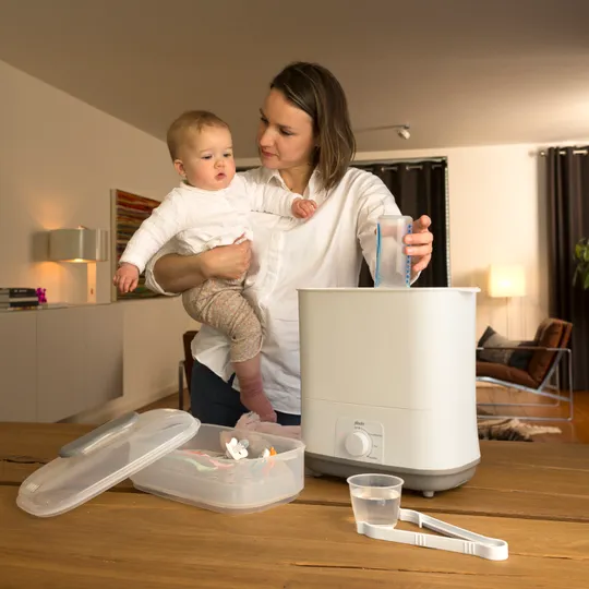 Alecto Sterilisator Elektrisch Mit Trocknungsfunktion - BF55 - Dampf