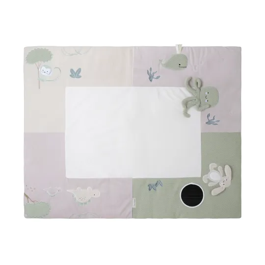 Baby's Only Boxkleed - Animals - 75x95 cm - Laurel Green/Warm Linen