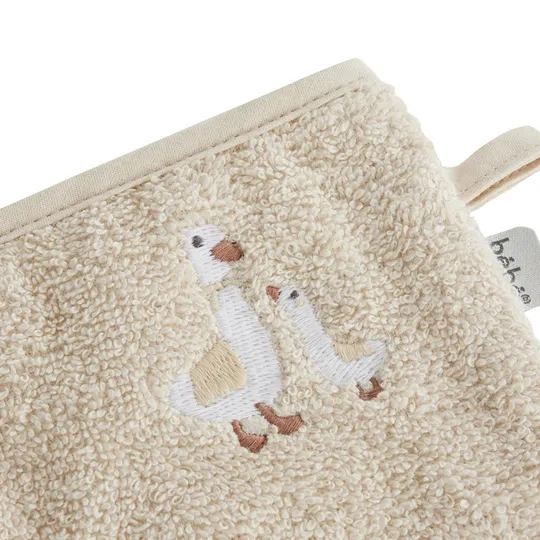 Bébé-Jou Dear Goose Washandjes - 2 Stuks