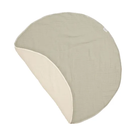 Babypark by Koeka Faro Laufstallteppich - 90 cm - Warm White / Sage