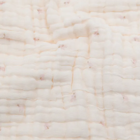 Bamboom Babydecke - Nuvola - Olives Pink