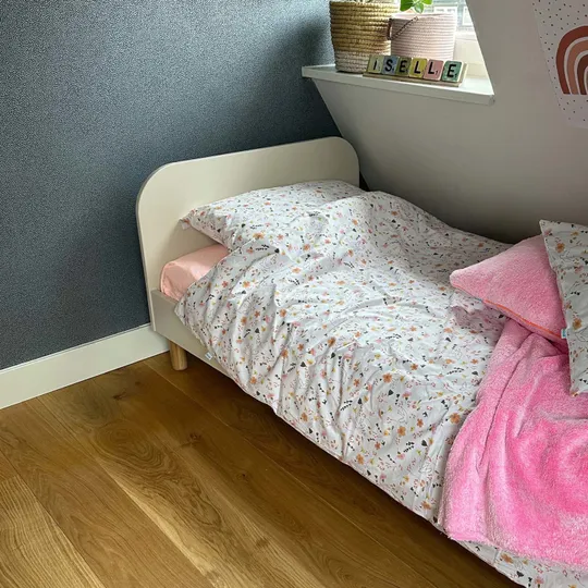 Bink Bedding Saar Bettbezug - 120 x 150 cm - Blumen und Vögel