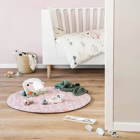 Done By Deer Junior-Bettdecke – Tiny Farm – Sand