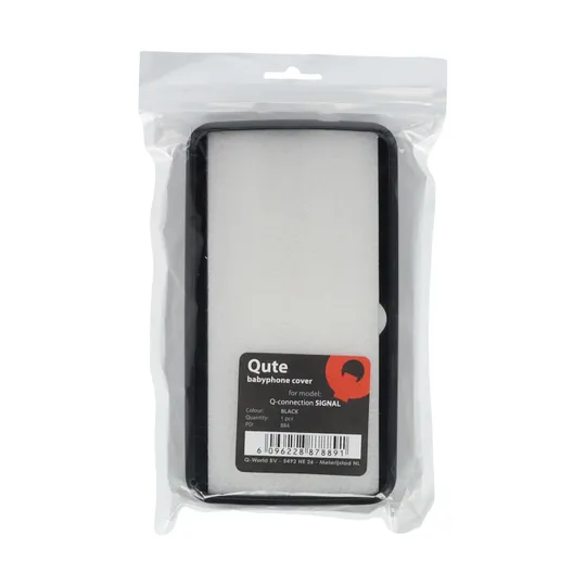 Qute Babyphone Cover - Hoesje Q-connection SIGNAL - ZWART