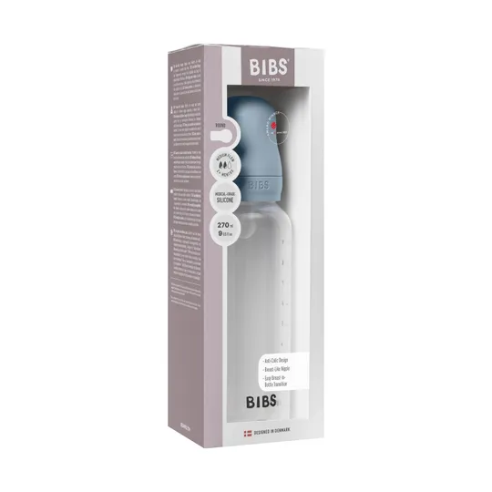 Bibs Fles - Medium Flow - 270 ml - Silicone
