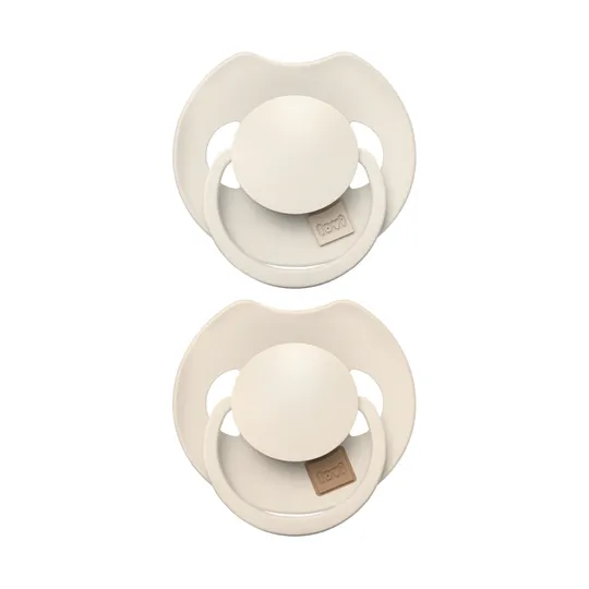 Difrax Dynamic Lovi Prime Fopspeen - 6-18mnd - 2st. -  Coconut / Ivory 