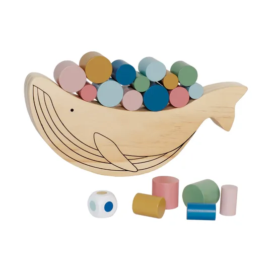 Jabadabado Balansspel - Walvis - Hout