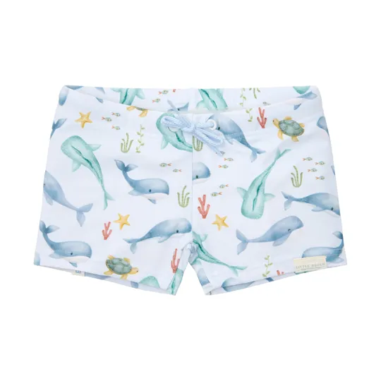 Little Dutch Ocean Badehose - Multi-Colour