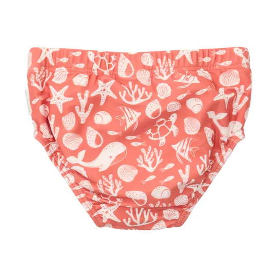 Little Dutch Sea Life Schwimmwindel - Coral Red