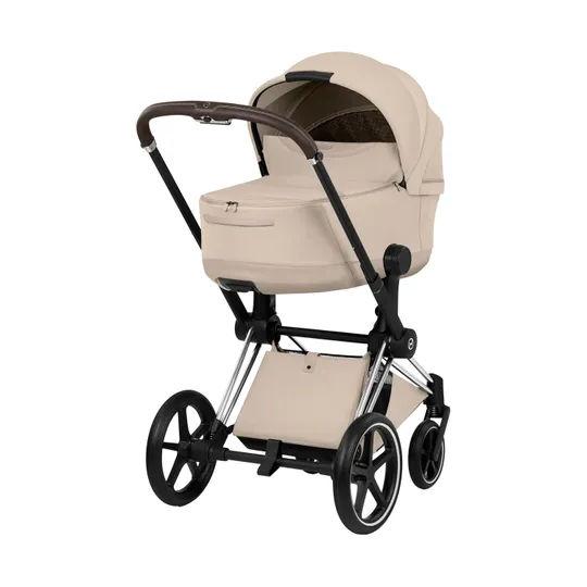 Cybex Priam 5 Style Kinderwagen 2-in-1 - Chrome Brown Frame