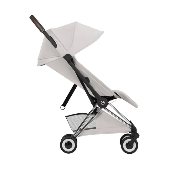 Cybex Coya Style Buggy Mit Liegewanne  - Chrome Brown Frame