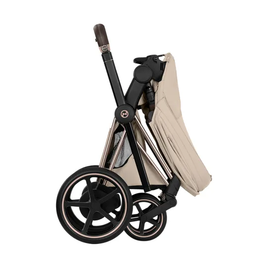 Cybex e-Priam 5 Style Kinderwagen 2-in-1 - Rosegold Frame