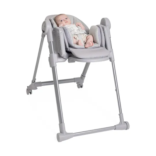 Chicco Polly Eetstoel - Armonia steel 
