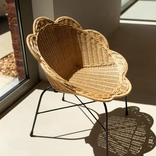 Childhome Flower Kinderstuhl– Rattan