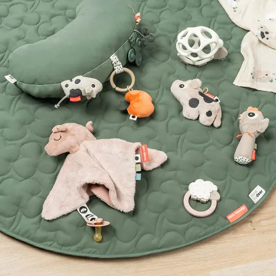 Done By Deer Kuscheltuch – Tiny Farm – Pigee Powder