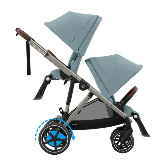 Cybex E-Gazelle S Twin Kinderwagen