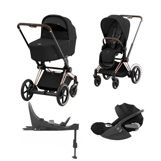 Cybex E-Priam 4 Kinderwagen Set 4-in-1