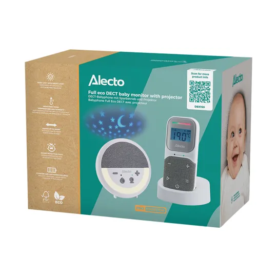 Alecto Babyfoon Full Eco Dect - DBX150 - Wit