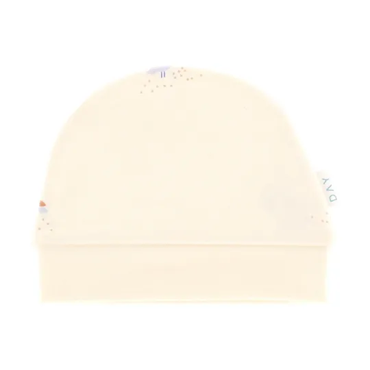 DAY Mütze - Cream - 0-6 Monate