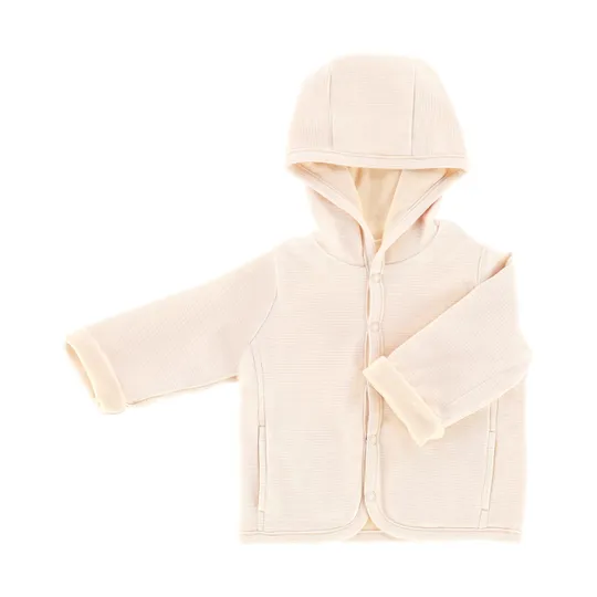 DAY Kapuzenjacke – Gestreift – Apricot 