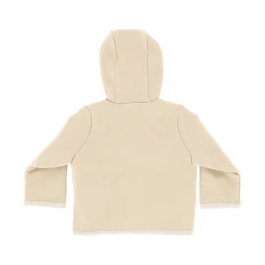 DAY Kapuzenjacke – Gestreift – Cappuccino