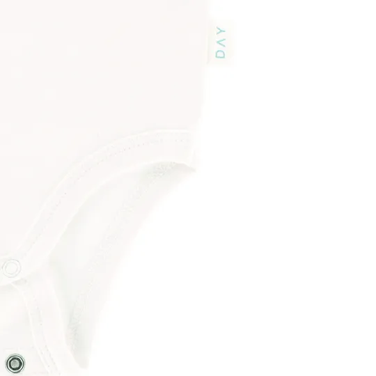 DAY Strampleanzug Ärmellos + Grow-Along - Off White 