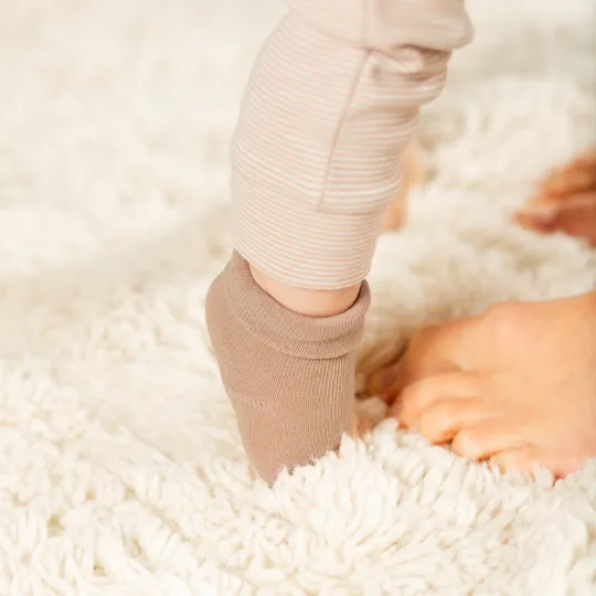 DAY Socken gestreift - Mokka - 0-6 Monate