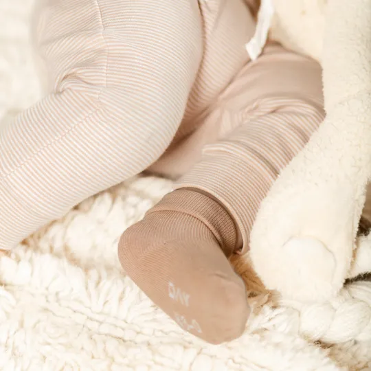 DAY Hose – Gestreift – Mokka
