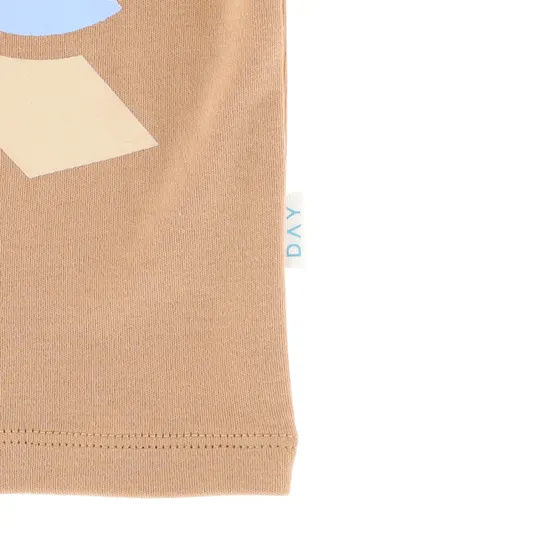 DAY T-Shirt Langarm – Mokka 