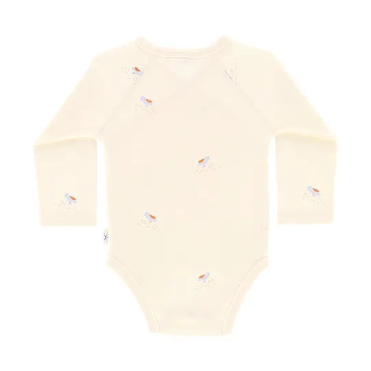 DAY Wickelbody Langarm - Cream