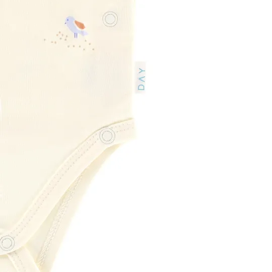 DAY Wickelbody Kurzarm - Cream