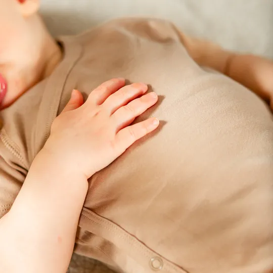 DAY Overslagromper Korte Mouw - Mocha