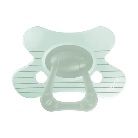 Difrax Natural Fopspeen - 12+ Mnd - Stripy Mint