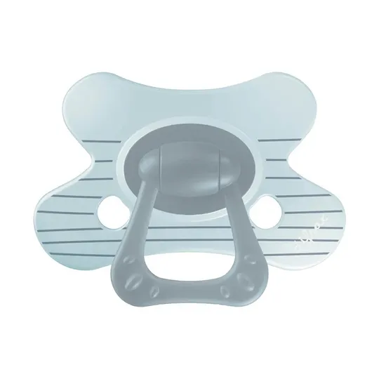 Difrax Natural Schnuller - 18+ Mte - Stripy Blue