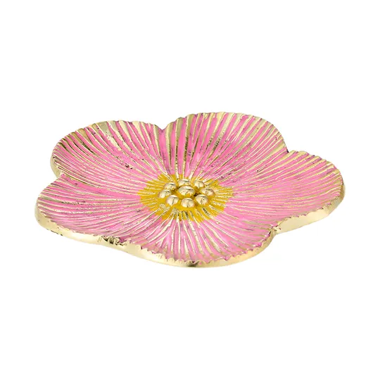 Doing Goods Faye Flower Schaaltje - Groot - Roze