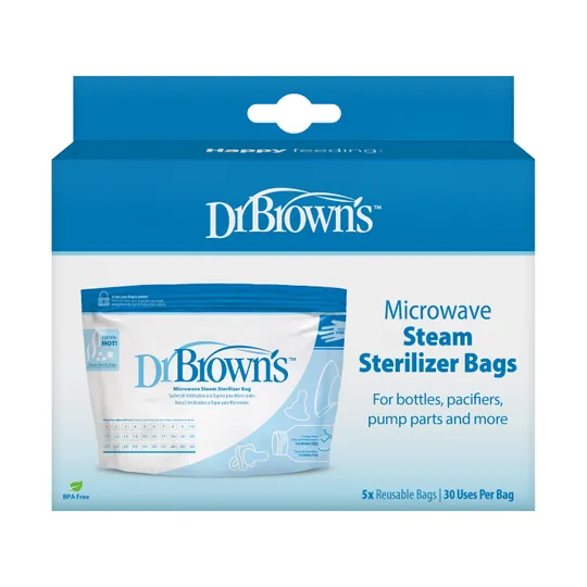 Dr. Brown's Magnetron Sterilisatiezakjes 5 Stuks