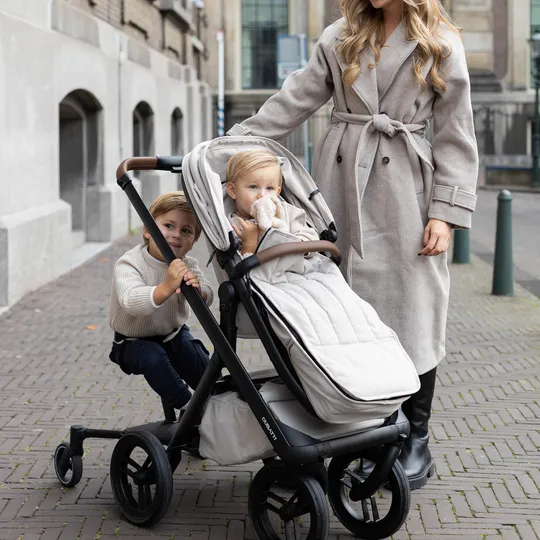 Dubatti One E6 Kinderwagen 2-in-1 - Dark Brown