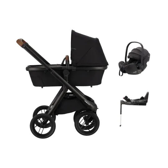 Dubatti One E6 Kinderwagen Dark Brown | Autostoeltje | Base