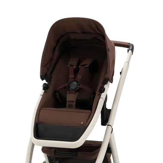 Dubatti Two E2 Kinderwagen 2-in-1 - Chalk-Brown