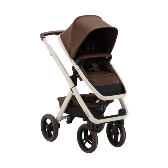 Dubatti Two E2 Kinderwagen 2-in-1 - Chalk-Brown