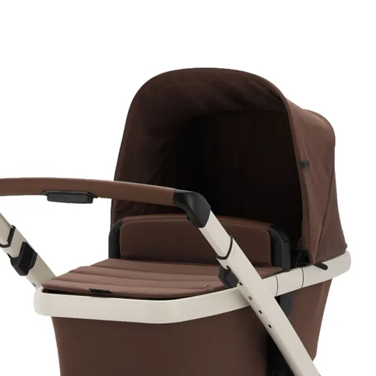 Dubatti Two E2 Kinderwagen 2-in-1 - Chalk-Brown