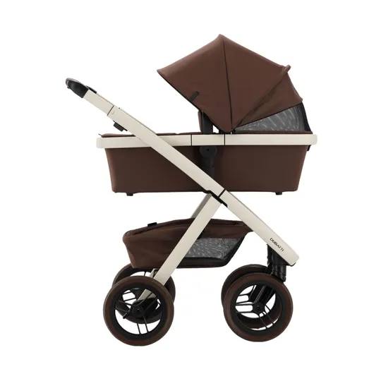 Dubatti Two E2 Kinderwagen 2-in-1 - Chalk-Brown