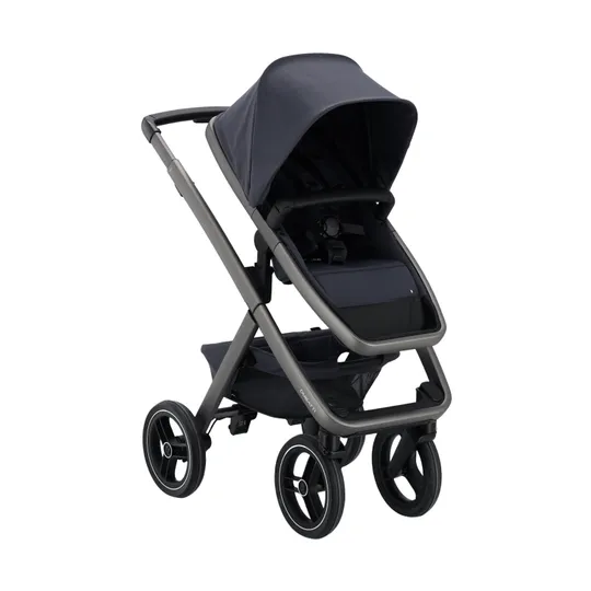Dubatti Two E2 Kinderwagen 2-in-1 - Satin Gray-Black / Night Blue