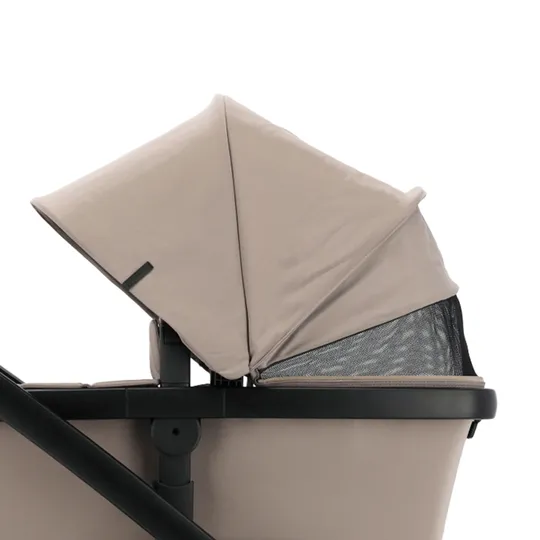 Dubatti Two E2 Kinderwagen 2-in-1 - Black-Brown/ Soft Taupe