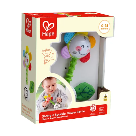 Hape Bloemenrammelaar - Shake & Sparkle