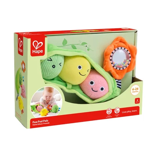 Hape Sinnesspielzeug - Pea Pod Pals